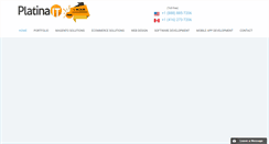 Desktop Screenshot of platinait.com